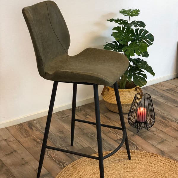 Barkruk Belle <br> - in verschillende kleuren - - Afbeelding 23