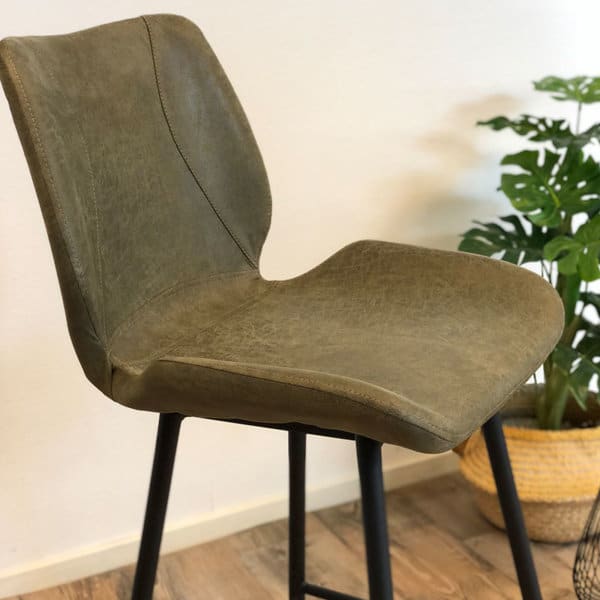 Barkruk Belle <br> - in verschillende kleuren - - Afbeelding 22