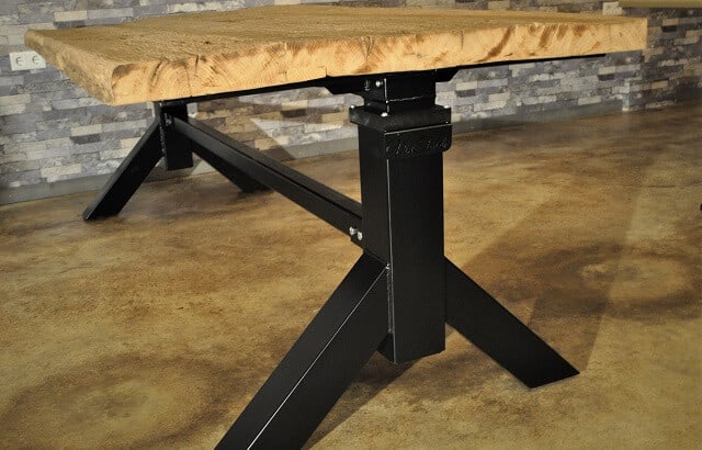 Elektrische zit sta tafel Vintable exclusieve tafel header