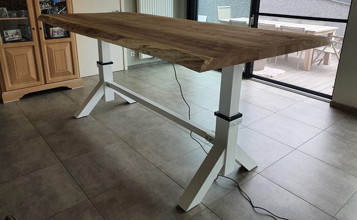 exegese Uitwisseling Compliment Elektrische zit-sta tafel - Uniek & Praktisch - Vintable by Demasko